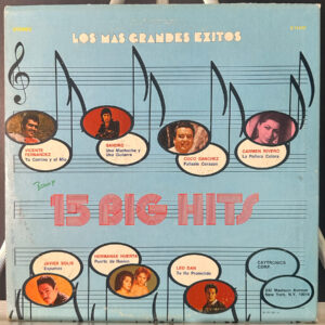 Various – 15 Big Hits = Los Mas Grandes Éxitos